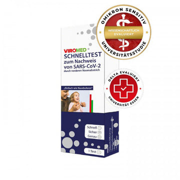 Viromed Antigen Schnelltest - für Laien, vorderer Nasenbereich - 1 Stk. (Nettopreis 0,35 Euro)